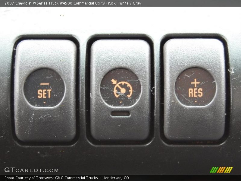 White / Gray 2007 Chevrolet W Series Truck W4500 Commercial Utility Truck