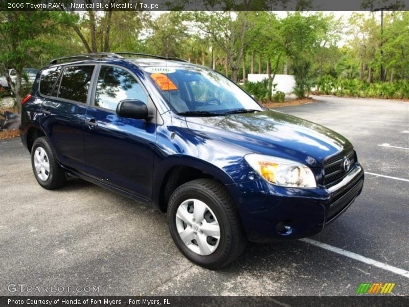 Nautical Blue Metallic / Taupe 2006 Toyota RAV4