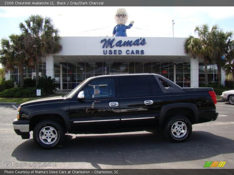 Black / Gray/Dark Charcoal 2006 Chevrolet Avalanche LS