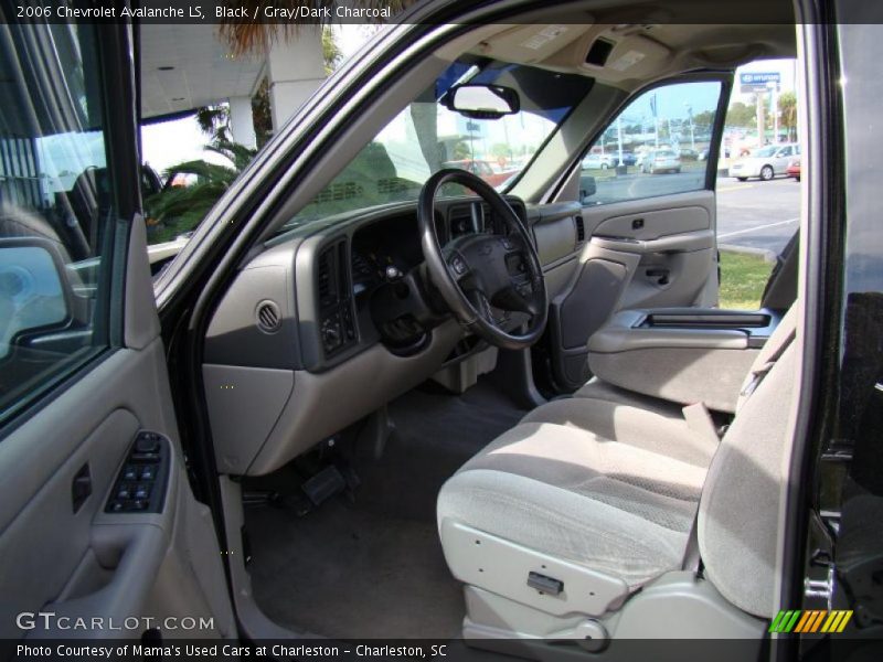 Black / Gray/Dark Charcoal 2006 Chevrolet Avalanche LS