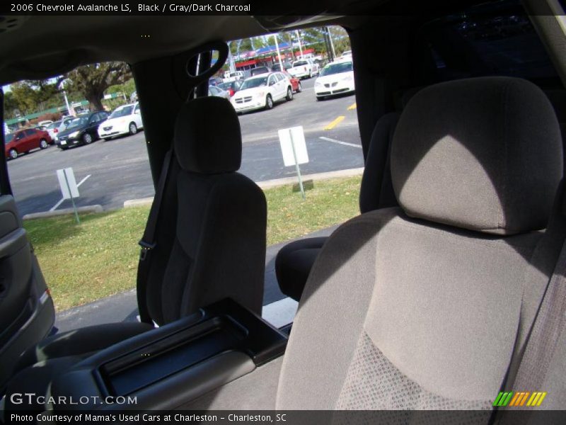 Black / Gray/Dark Charcoal 2006 Chevrolet Avalanche LS