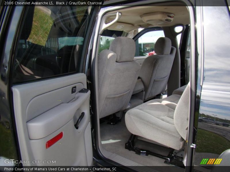 Black / Gray/Dark Charcoal 2006 Chevrolet Avalanche LS