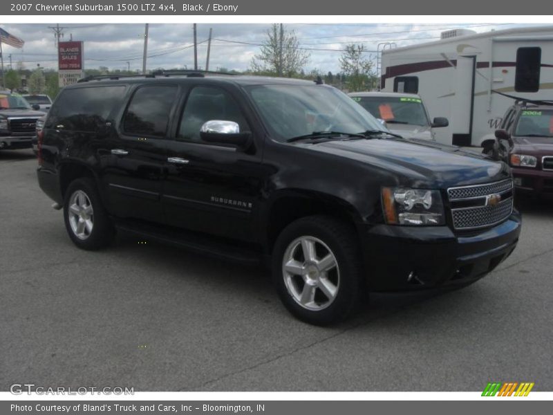 Black / Ebony 2007 Chevrolet Suburban 1500 LTZ 4x4