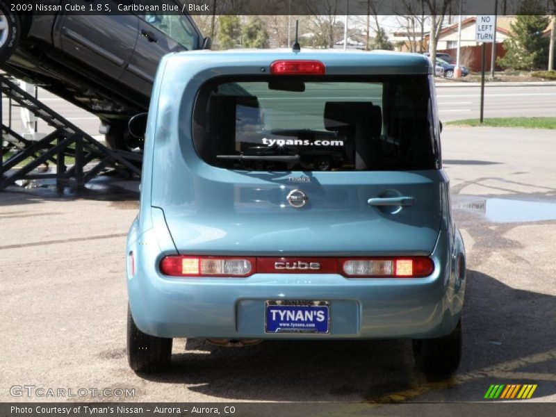 Caribbean Blue / Black 2009 Nissan Cube 1.8 S