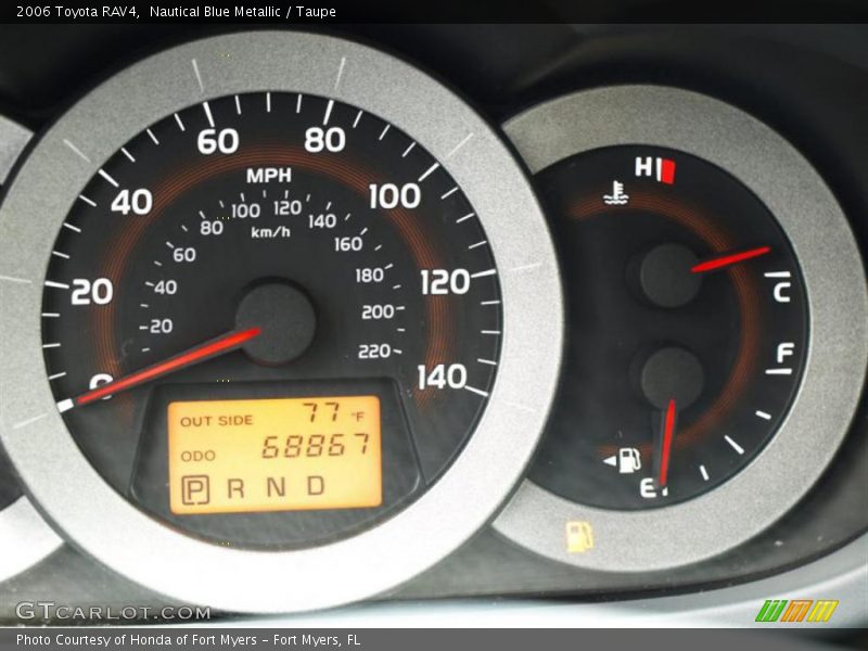 Nautical Blue Metallic / Taupe 2006 Toyota RAV4