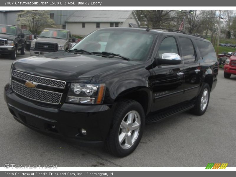 Black / Ebony 2007 Chevrolet Suburban 1500 LTZ 4x4