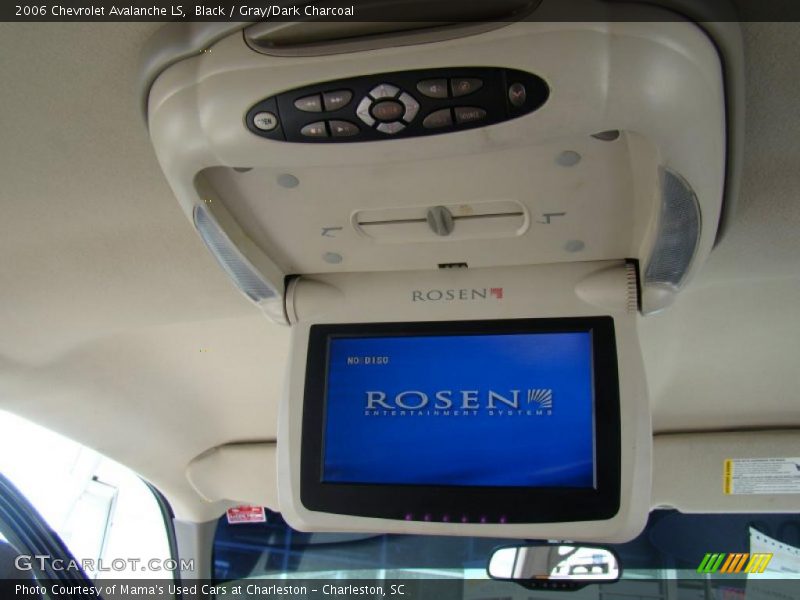 Black / Gray/Dark Charcoal 2006 Chevrolet Avalanche LS