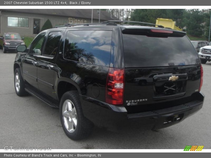 Black / Ebony 2007 Chevrolet Suburban 1500 LTZ 4x4