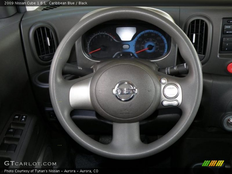 Caribbean Blue / Black 2009 Nissan Cube 1.8 S