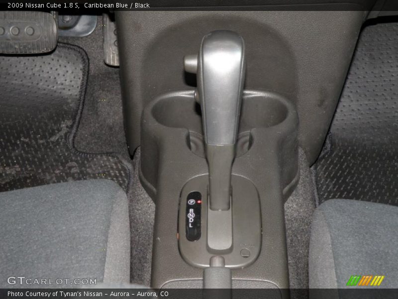 Caribbean Blue / Black 2009 Nissan Cube 1.8 S