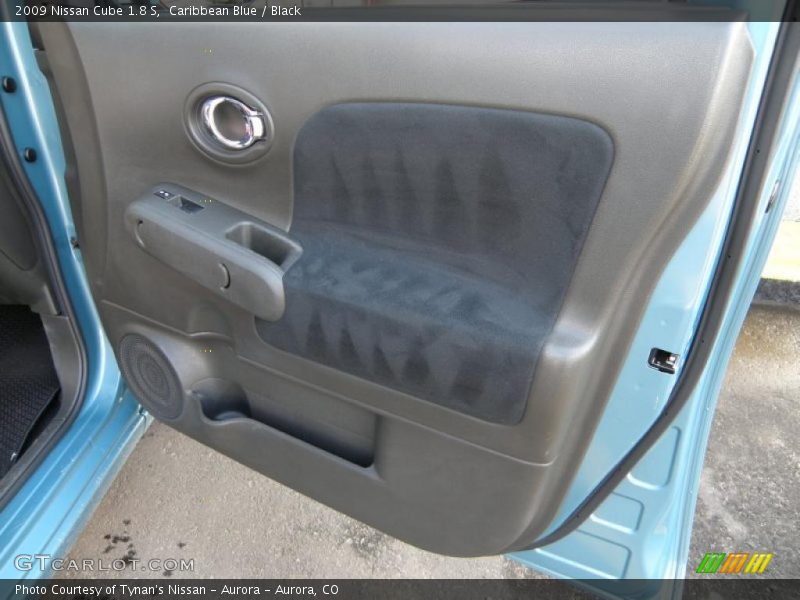 Caribbean Blue / Black 2009 Nissan Cube 1.8 S