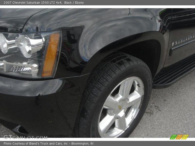 Black / Ebony 2007 Chevrolet Suburban 1500 LTZ 4x4