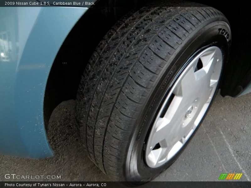 Caribbean Blue / Black 2009 Nissan Cube 1.8 S