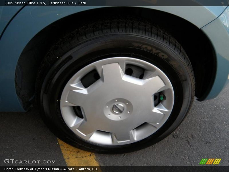 Caribbean Blue / Black 2009 Nissan Cube 1.8 S