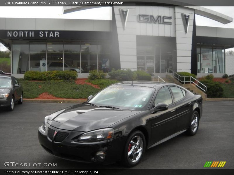 Black / Parchment/Dark Pewter 2004 Pontiac Grand Prix GTP Sedan