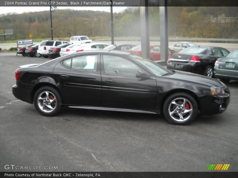 Black / Parchment/Dark Pewter 2004 Pontiac Grand Prix GTP Sedan