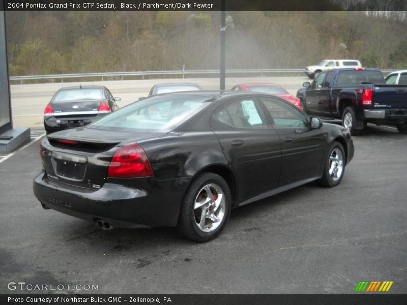Black / Parchment/Dark Pewter 2004 Pontiac Grand Prix GTP Sedan
