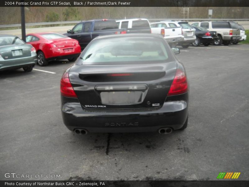 Black / Parchment/Dark Pewter 2004 Pontiac Grand Prix GTP Sedan