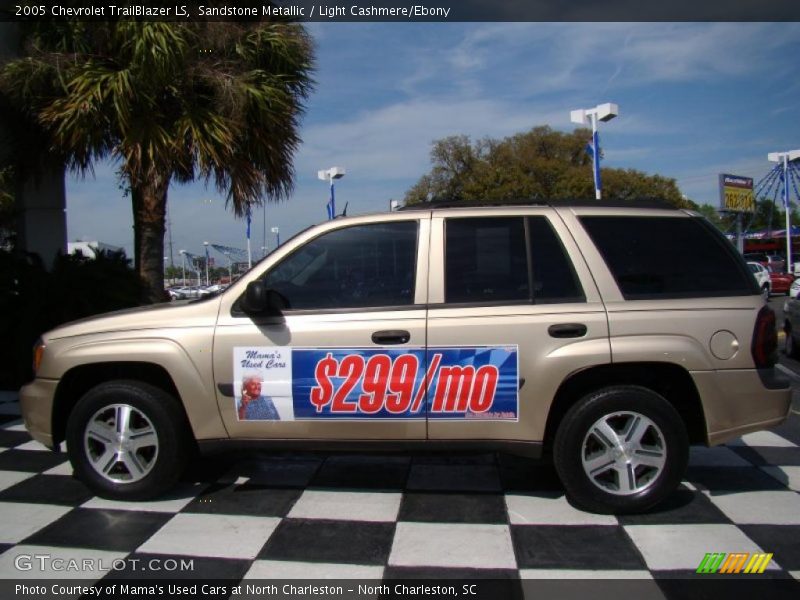 Sandstone Metallic / Light Cashmere/Ebony 2005 Chevrolet TrailBlazer LS