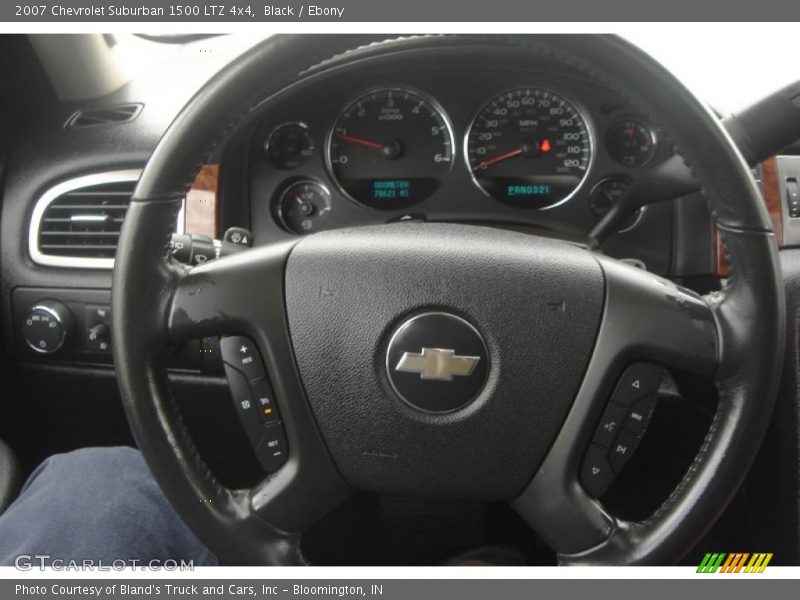 Black / Ebony 2007 Chevrolet Suburban 1500 LTZ 4x4