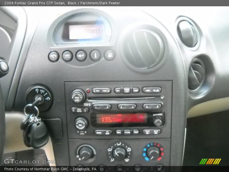 Black / Parchment/Dark Pewter 2004 Pontiac Grand Prix GTP Sedan