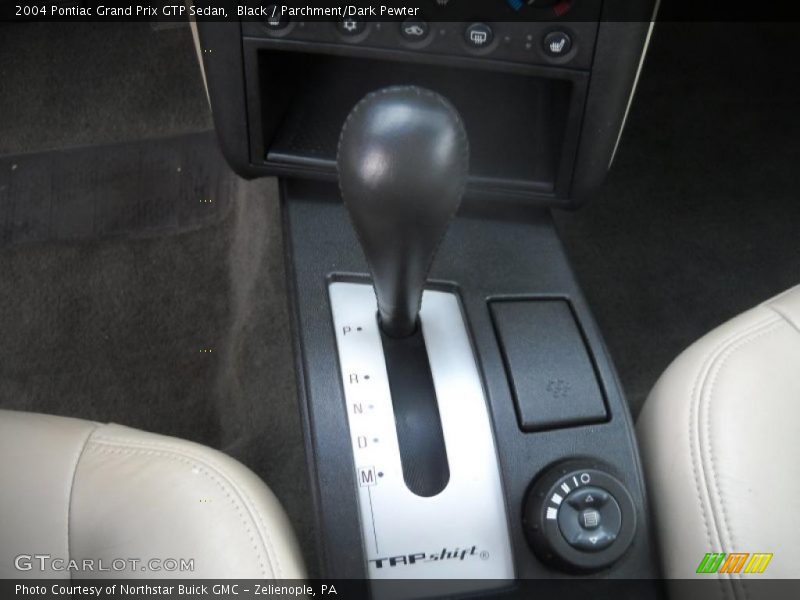 Black / Parchment/Dark Pewter 2004 Pontiac Grand Prix GTP Sedan