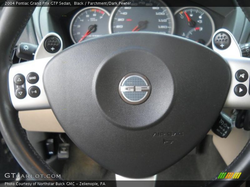 Black / Parchment/Dark Pewter 2004 Pontiac Grand Prix GTP Sedan