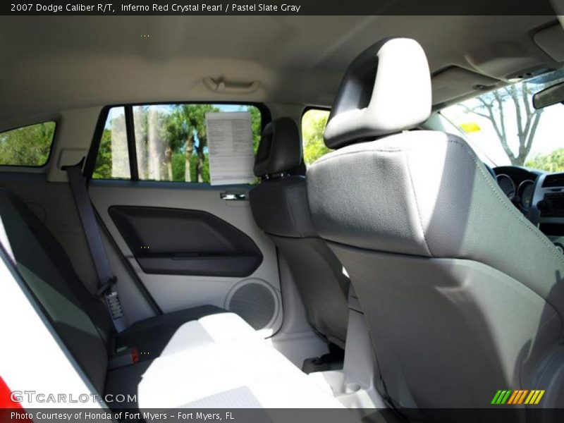 Inferno Red Crystal Pearl / Pastel Slate Gray 2007 Dodge Caliber R/T