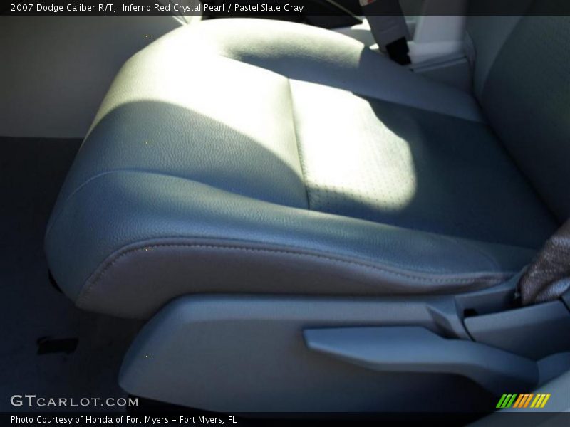 Inferno Red Crystal Pearl / Pastel Slate Gray 2007 Dodge Caliber R/T