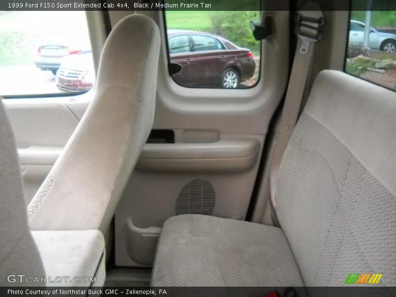 Black / Medium Prairie Tan 1999 Ford F150 Sport Extended Cab 4x4