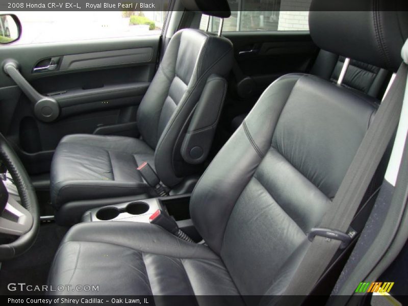 Royal Blue Pearl / Black 2008 Honda CR-V EX-L
