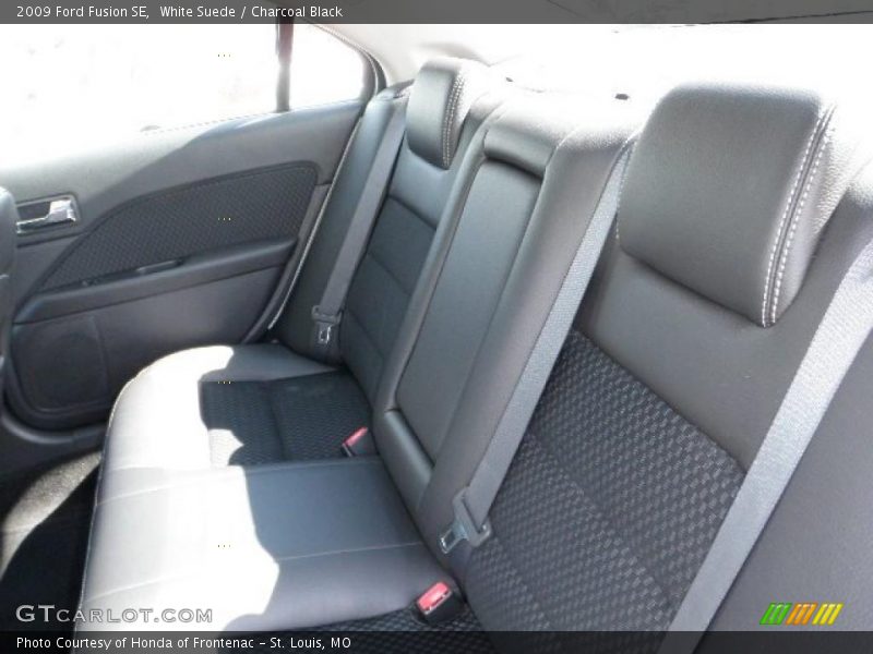 White Suede / Charcoal Black 2009 Ford Fusion SE