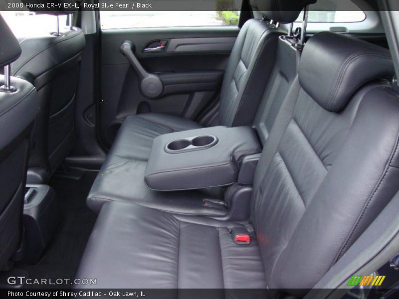 Royal Blue Pearl / Black 2008 Honda CR-V EX-L