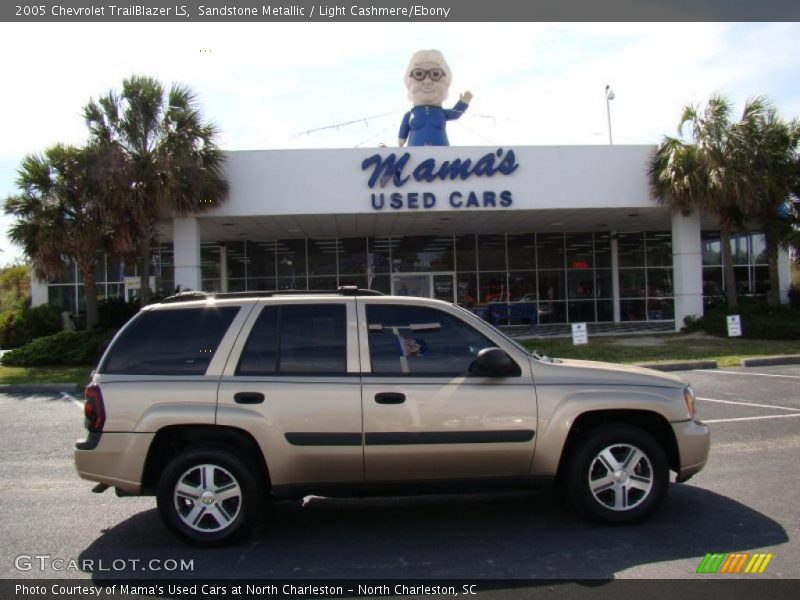 Sandstone Metallic / Light Cashmere/Ebony 2005 Chevrolet TrailBlazer LS
