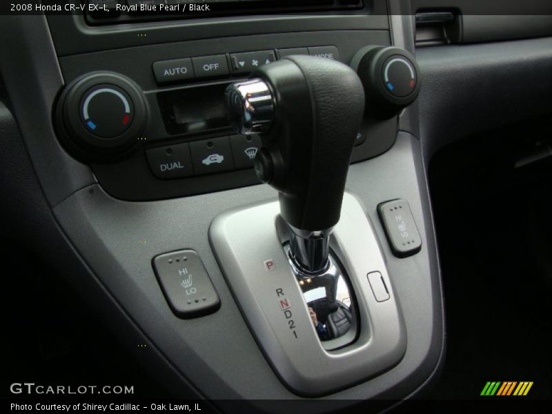 Royal Blue Pearl / Black 2008 Honda CR-V EX-L