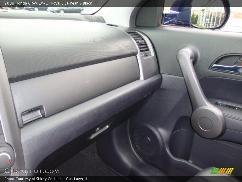 Royal Blue Pearl / Black 2008 Honda CR-V EX-L