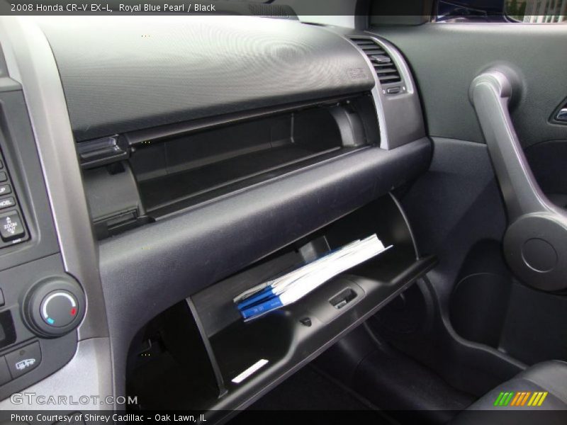 Royal Blue Pearl / Black 2008 Honda CR-V EX-L