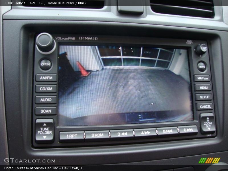Royal Blue Pearl / Black 2008 Honda CR-V EX-L