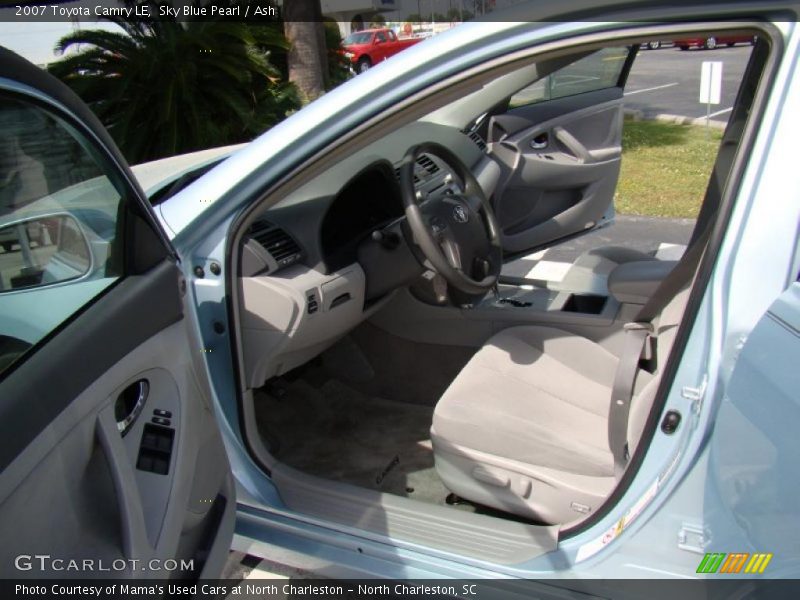Sky Blue Pearl / Ash 2007 Toyota Camry LE