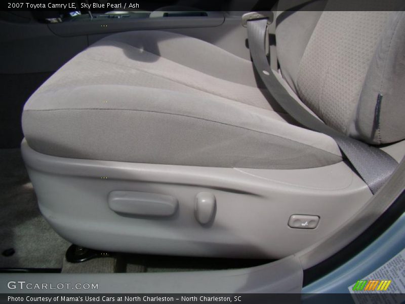 Sky Blue Pearl / Ash 2007 Toyota Camry LE