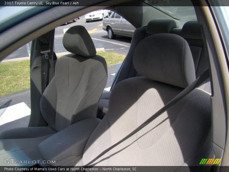 Sky Blue Pearl / Ash 2007 Toyota Camry LE