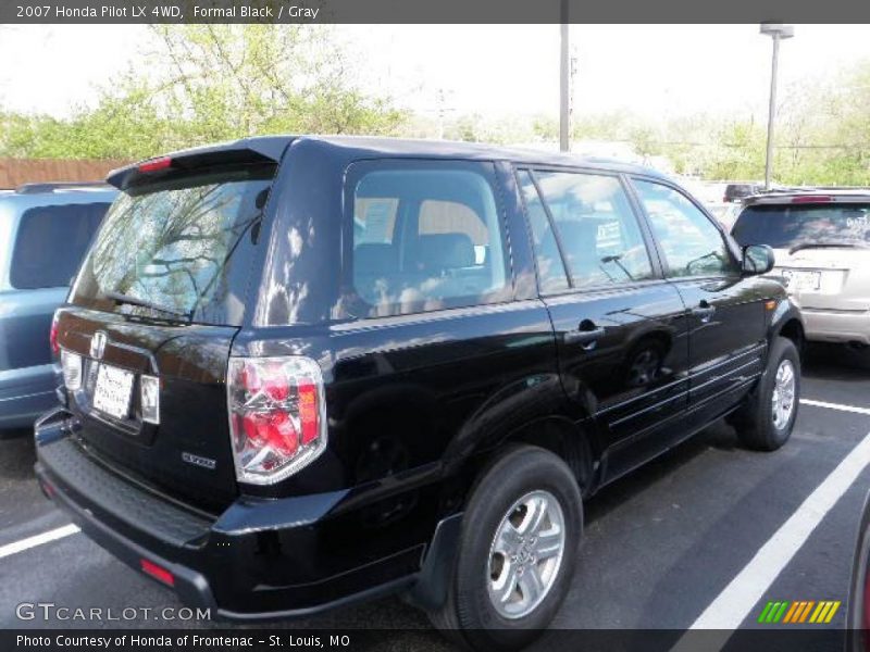 Formal Black / Gray 2007 Honda Pilot LX 4WD