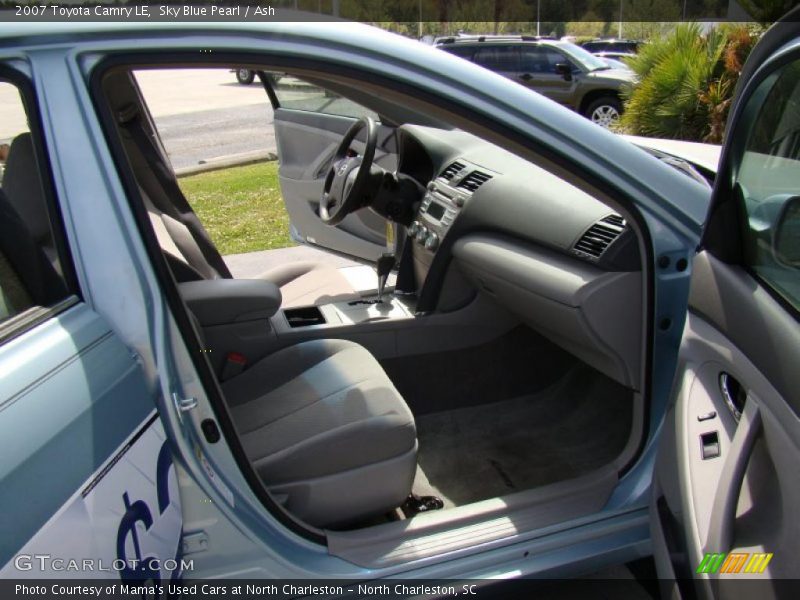 Sky Blue Pearl / Ash 2007 Toyota Camry LE
