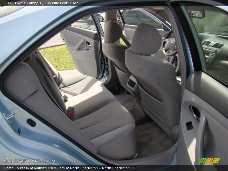 Sky Blue Pearl / Ash 2007 Toyota Camry LE