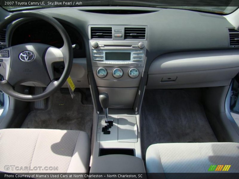 Sky Blue Pearl / Ash 2007 Toyota Camry LE