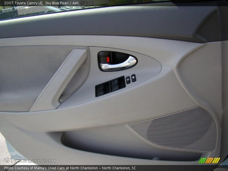 Sky Blue Pearl / Ash 2007 Toyota Camry LE