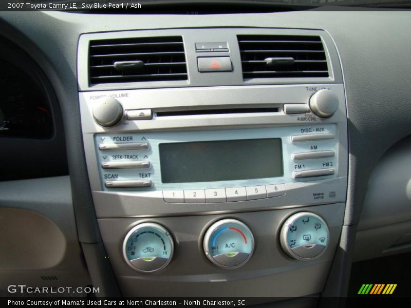 Sky Blue Pearl / Ash 2007 Toyota Camry LE