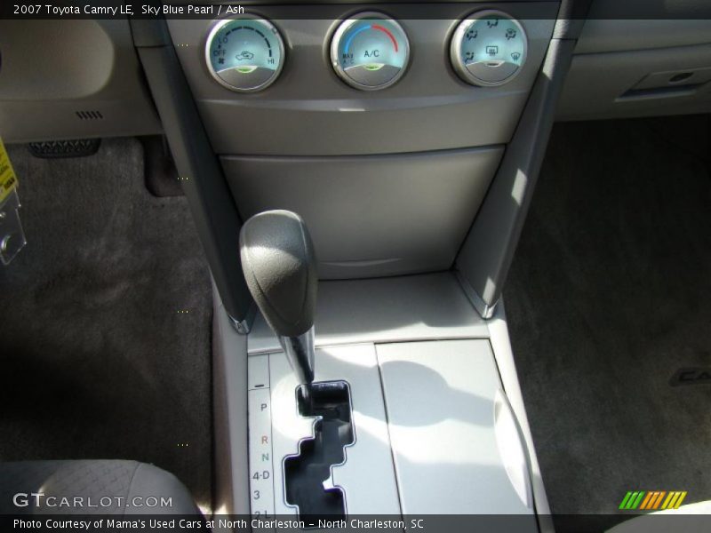 Sky Blue Pearl / Ash 2007 Toyota Camry LE