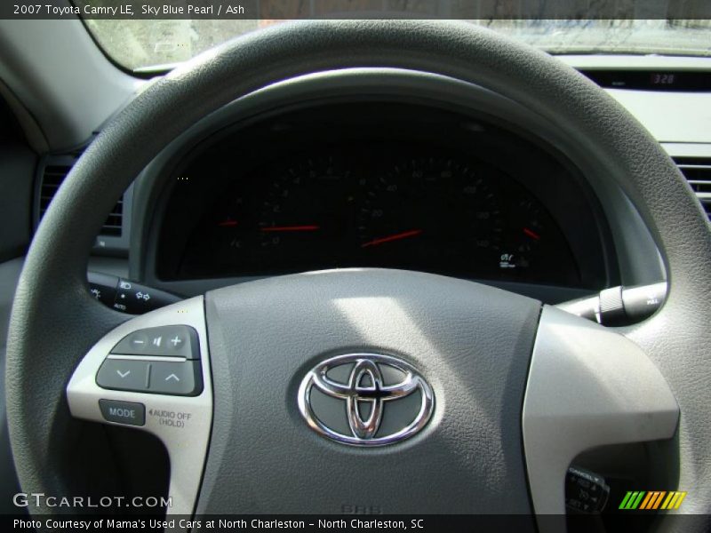 Sky Blue Pearl / Ash 2007 Toyota Camry LE