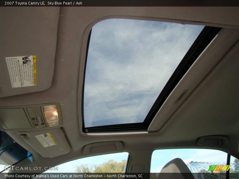 Sky Blue Pearl / Ash 2007 Toyota Camry LE